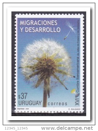 Uruguay 2006, Postfris MNH, Flowers - Uruguay