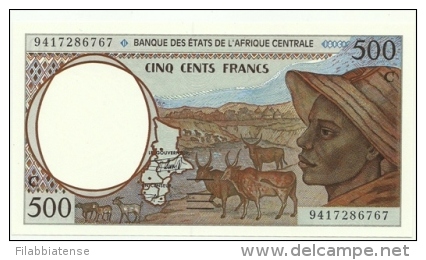 Central African State - 500 Francs 1993/94   +++++++ - Sonstige – Afrika