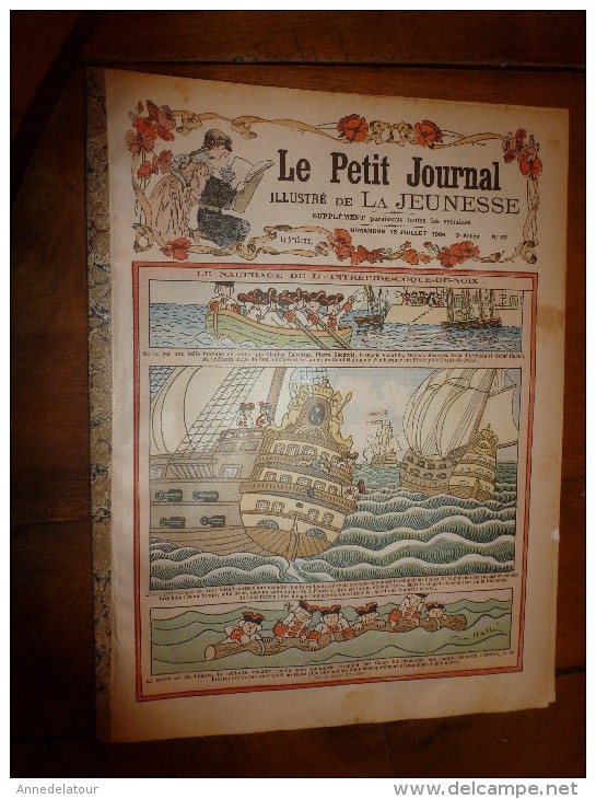 1906 Le Petit Journal Illustré De La Jeunesse : Le RIRE Des Illustrateurs, Photo Lauréat Paquerette Lebeau De Mezières; - Le Petit Journal