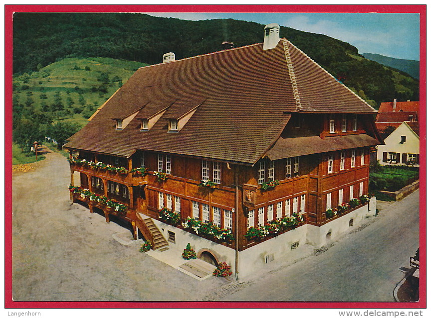 2 AK Glottertal / Schwarzwald 'Gasthof' - Glottertal