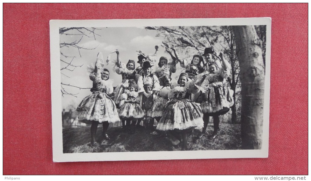 > Slovakia  RPPC  Costumes======   === =2112 - Slovakia