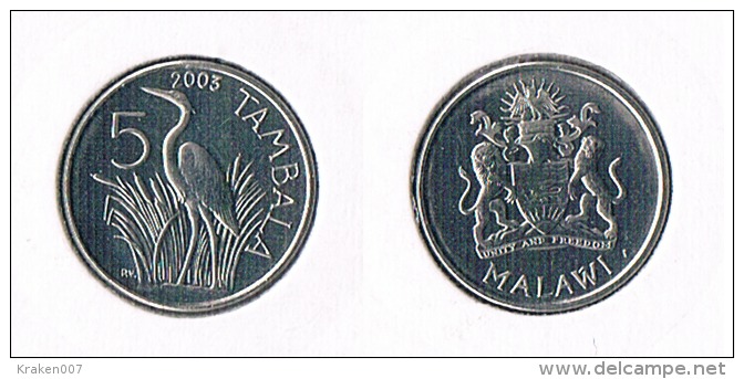 Malawi 5 Tambala 2003 - Malawi