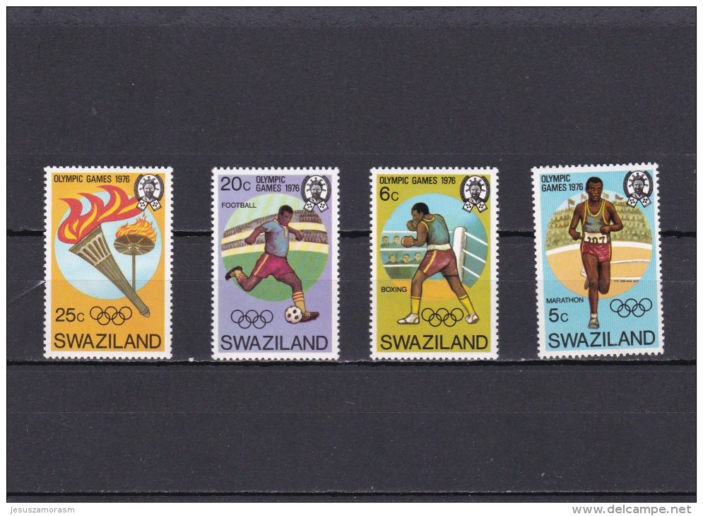 Swaziland Nº 254 Al 257 - Swaziland (1968-...)