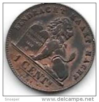 *belguim 1 Centime 1894 Dutch  Xf+ - 1 Cent