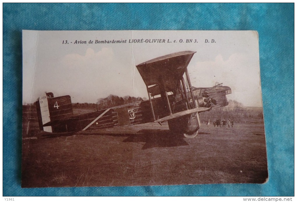 CPA AVION LIORE OLIVIER. Avion De Bombardement. - 1919-1938: Fra Le Due Guerre