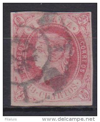 02125 Espa&ntilde;a EDIFIL  60 O   Catalogo 345,-Euros - Usados