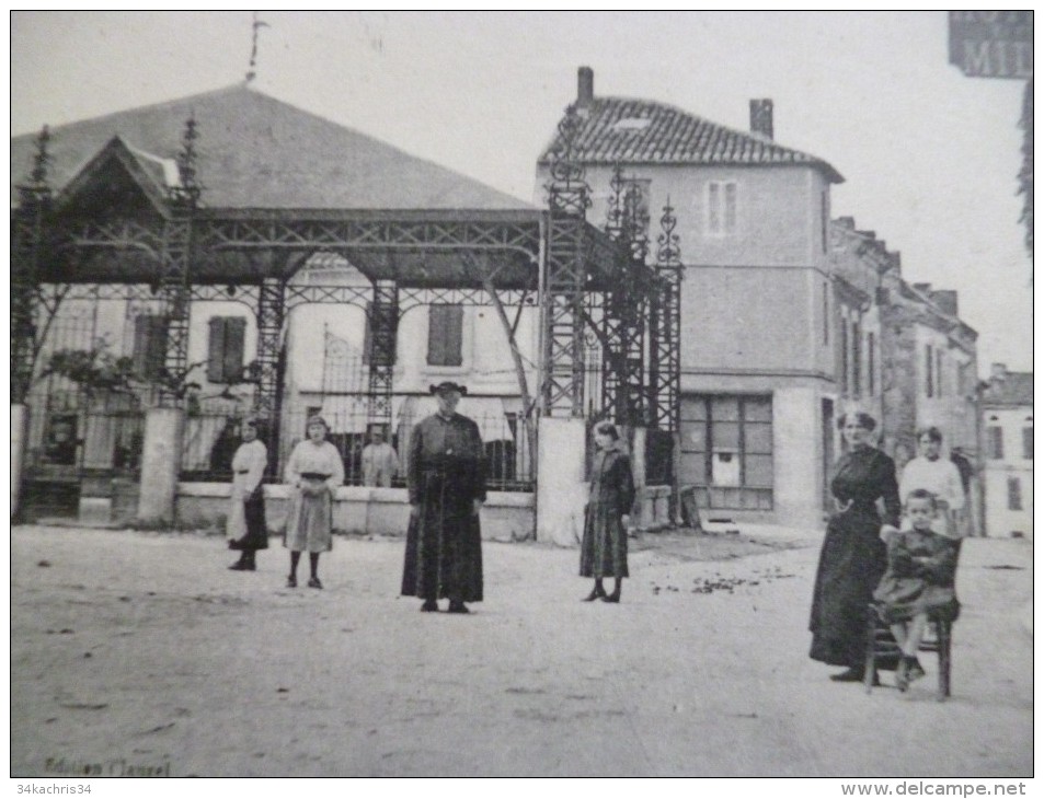 CPA Tarn Et Garonne  Bourg De Visa Le Village Hôtel Du Midi - Bourg De Visa