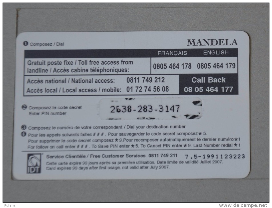 TÉLÉCARTE - 2 SCAN  -   7,5  EUROS  (Nº13050) - Phonecards: Internal Use