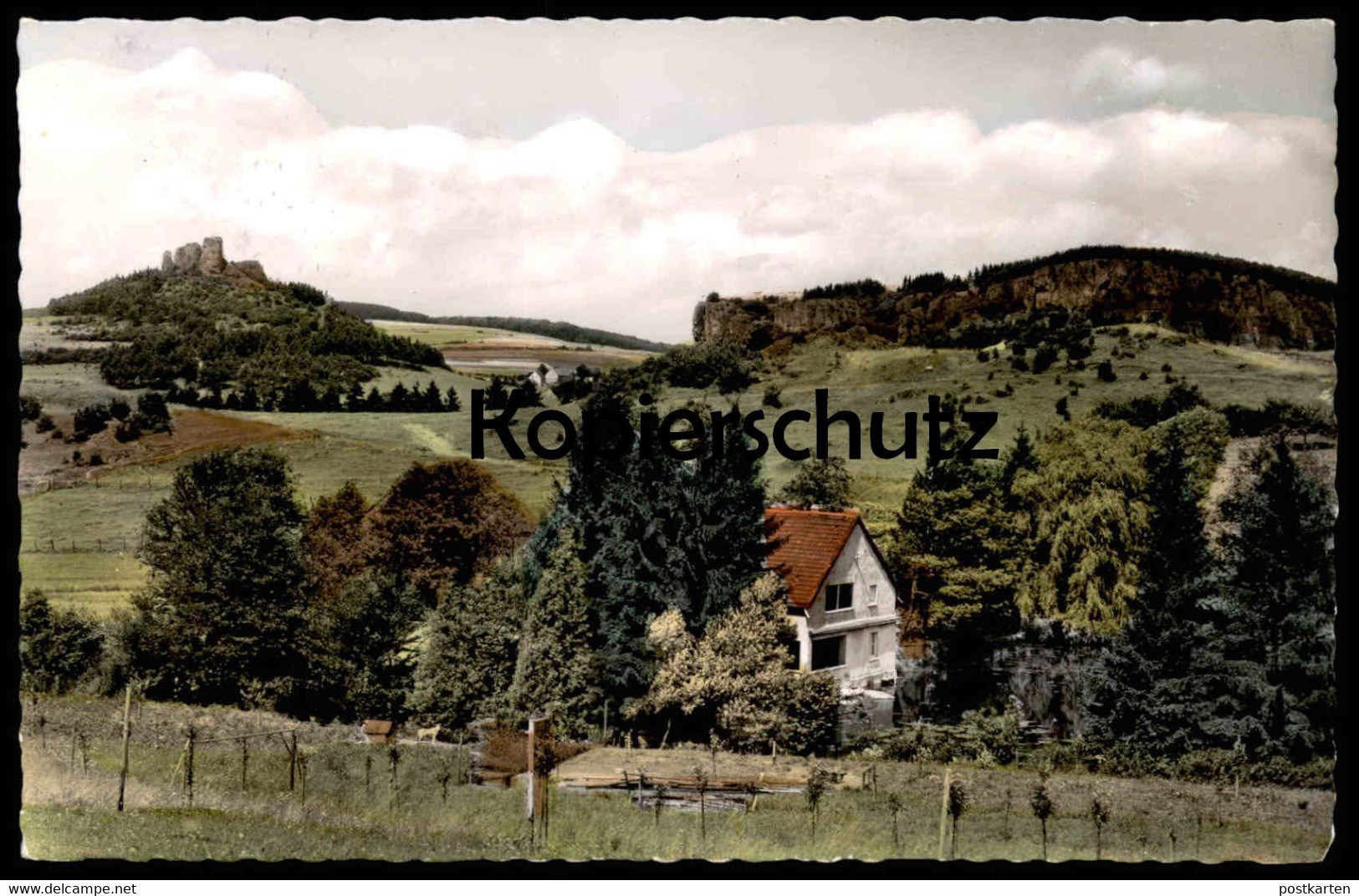 ÄLTERE POSTKARTE GEROLSTEIN STADT DER MINERALQUELLEN UND PETREFAKTEN WEIHERHOF Postcard Ansichtskarte Cpa AK - Gerolstein