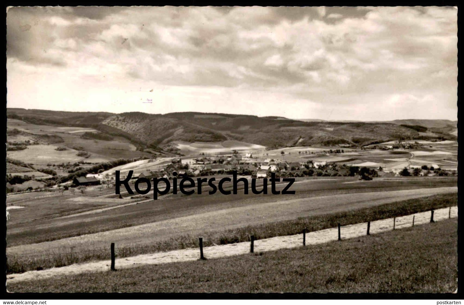 ÄLTERE POSTKARTE BÜSCHEICH IN DER EIFEL PANORAMA GEROLSTEIN Ansichtskarte Postcard Cpa AK - Gerolstein