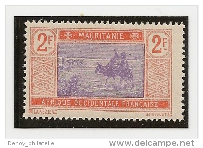 Mauritaniie N° 32 ** Sans Charniére Gomme Coloniale Cote 3.25 Prix 1 - Neufs