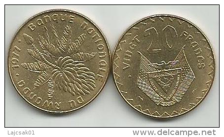 Rwanda 20 Francs 1977. High Grade - Rwanda