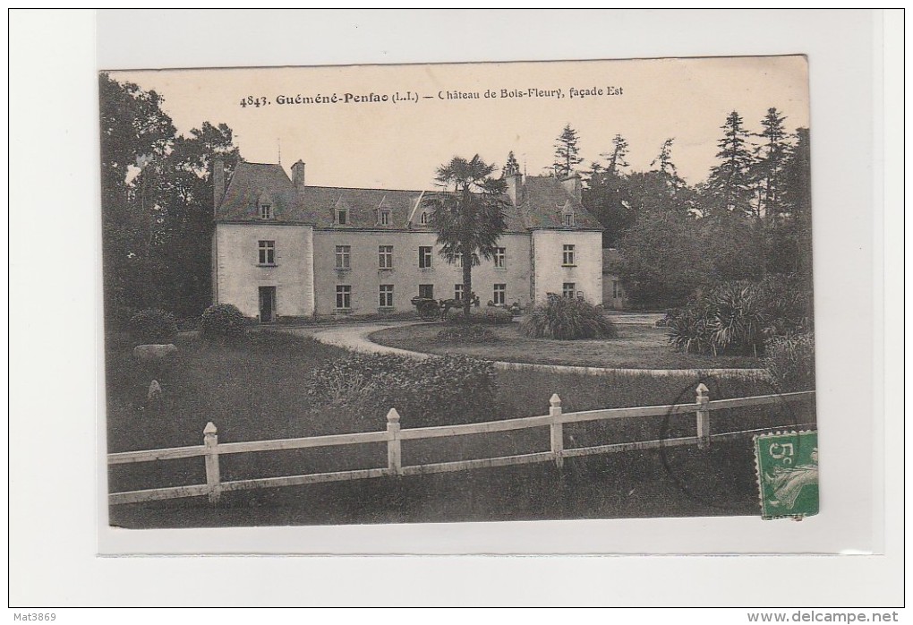 GUEMENE PENFAO CHATEAU BOIS FLEURY - Guémené-Penfao