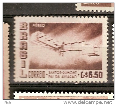 Brazil * & Aereo, 50 Anniversary Of Santos Dumont, Father Of Aviation 1906-1956 (72) - Airmail