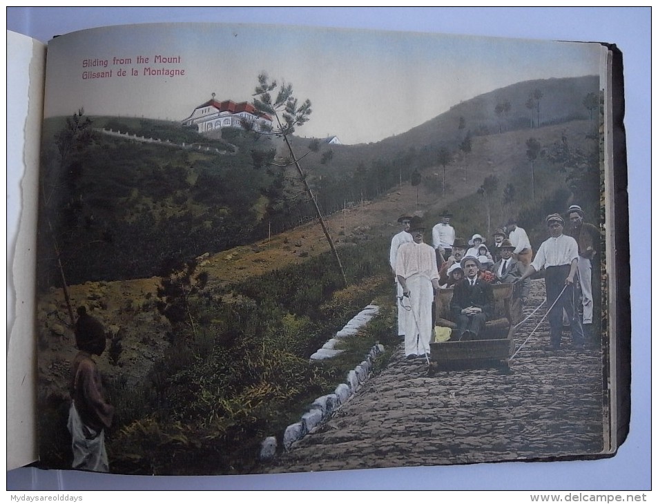 1 BOOK - PORTUGAL PORTUGUESE !!! VERY RARE !!! MADEIRA IMAGES PICTURES VERY OLD BOOK (15 SCANS)