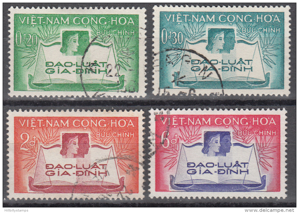 Viet Nam --south   Scott No.  128-31     Used    1960 - Vietnam