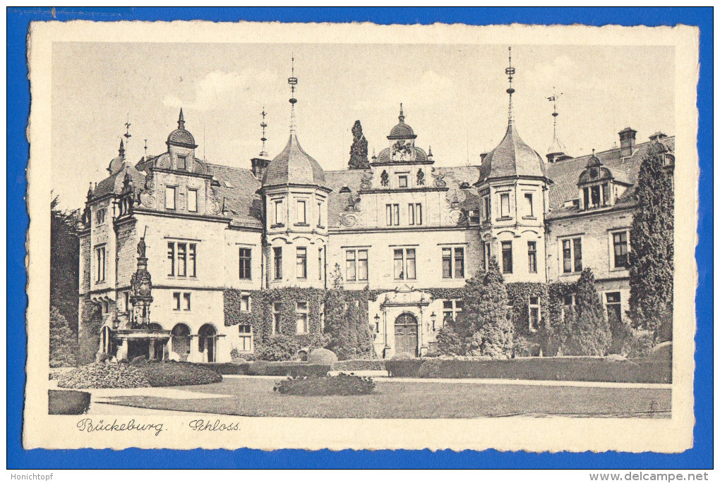 Deutschland; Bückeburg; Schloss; Feldpost 1941 - Bueckeburg