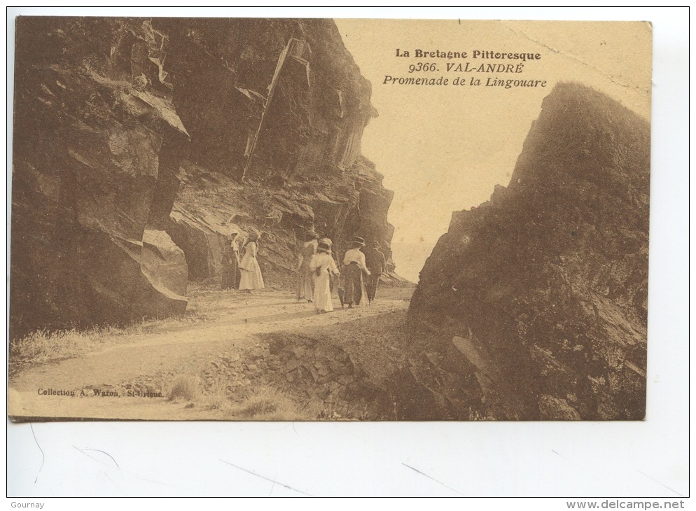 Le Val André : Promenade De La Lingouare - Le Bretagne Pittoresque N°9366 - Autres & Non Classés