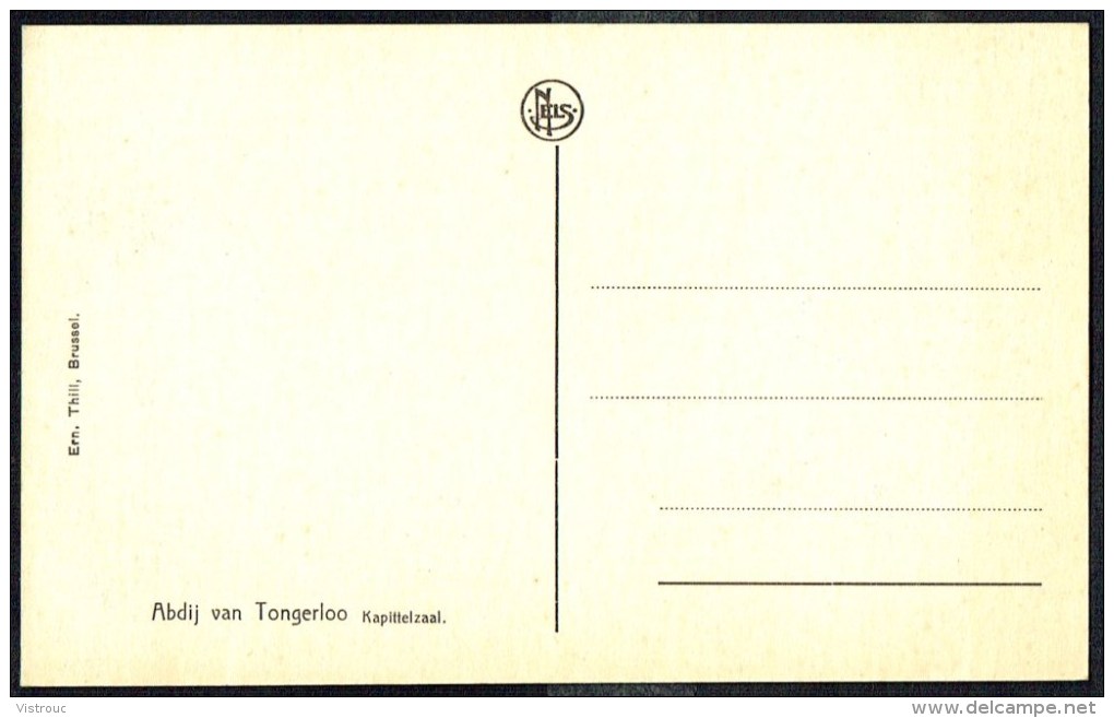 TONGERLOO - Abdij, Kapittelzaal - Abbaye, Salle Du Chapître - Non Circulé - Not Circulated - Nicht Gelaufen. - Westerlo