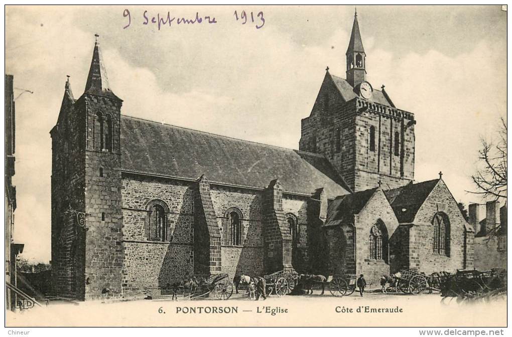 PONTORSON EGLISE - Pontorson