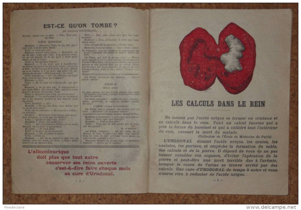 Petit Livre De 64 Pages - Bibliothèque Littéraire Et Scientifique De L'Urodonal - N°2 - Edité Par  J.L. Chatelain - 1901-1940
