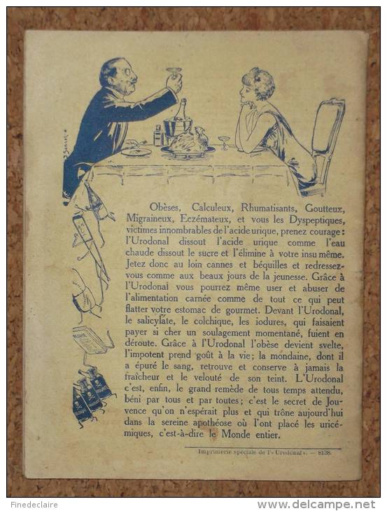 Petit Livre De 64 Pages - Bibliothèque Littéraire Et Scientifique De L'Urodonal - N°2 - Edité Par  J.L. Chatelain - 1901-1940