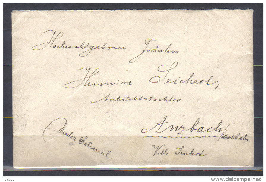 Czechoslovakia  Cover Posted Before 1918 From Brno 2  - Brunn 2 - ...-1918 Voorfilatelie