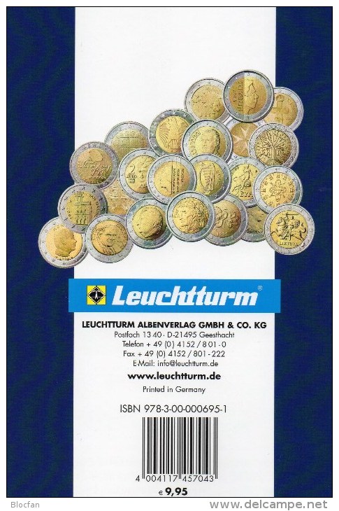 Deutschland EURO Katalog 2016 Für Münzen Numisblätter Numisbriefe Neu 10€ Mit €-Banknoten Coin Numis-catalogue Of EUROPA - Handbücher