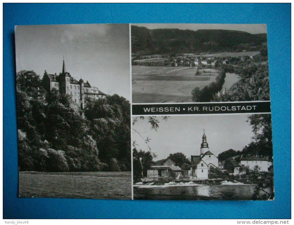 RUDOLSTADT   -  Allemagne  -  Weissen  -  KR Rudolstadt    -  Multivues - Rudolstadt