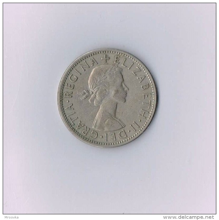 1957 Elizabeth II British Half Crown - Sonstige – Europa