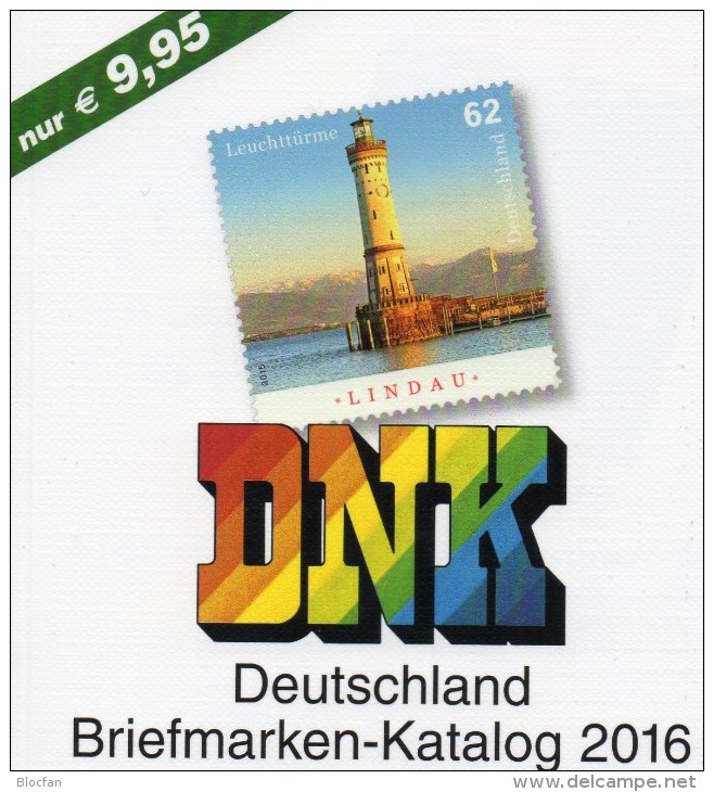 DNK 2016 Deutschland Netto Briefmarken Katalog Neu 10€ AD DR 3.Reich Saar Memel Danzig SBZ DDR Berlin AM Bundesrepublik - Altri Accessori