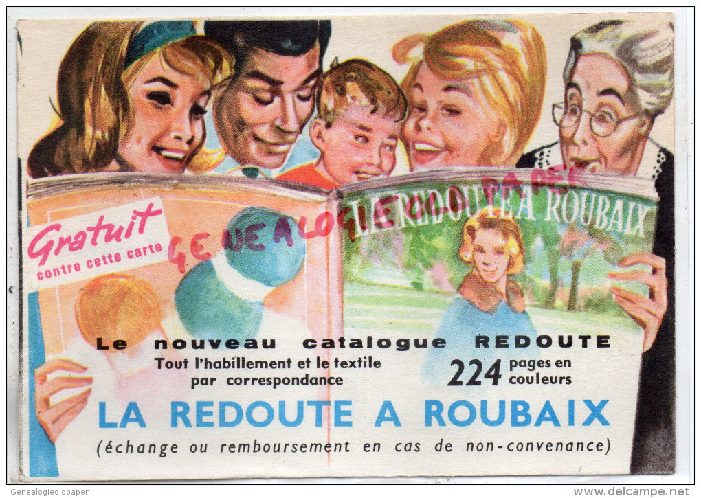 59 - ROUBAIX - LA REDOUTE   CARTE ABONNEMENT - Roubaix