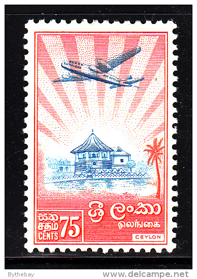 Ceylon MH Scott #311 Airplane, Ratmalana - Sri Lanka (Ceylan) (1948-...)