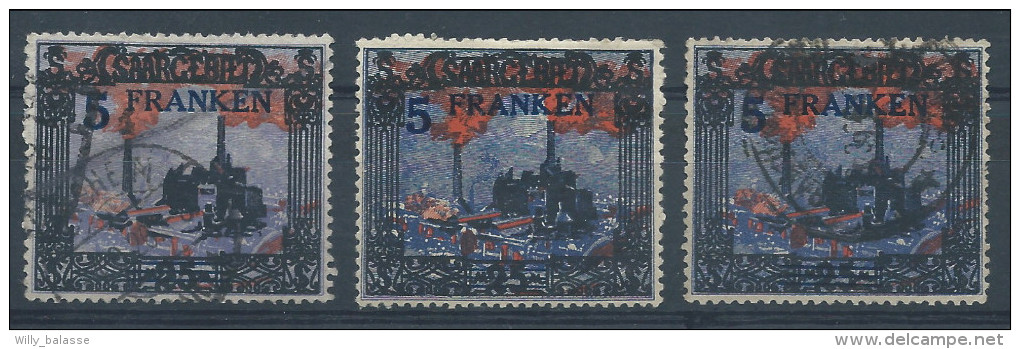 N°82 X3 (1 Neuf Charnière Et 2 Obl), 5 Franken. - Other & Unclassified