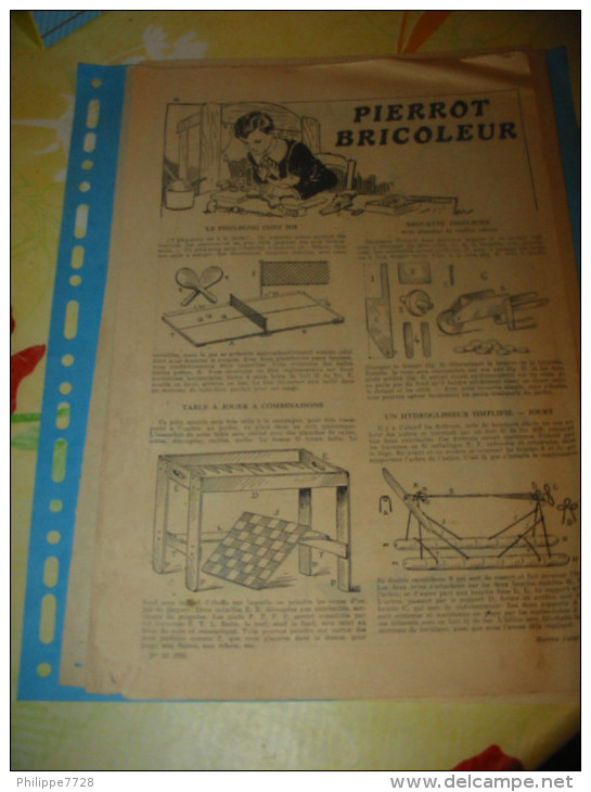 lot 56 feuilles PIERROT BRICOLEUR 1925/1935