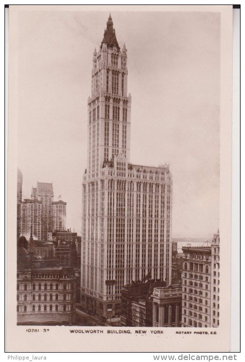 New York, NY, Woolworth Building  . ROTARY PHOTO, E.C. - Autres & Non Classés