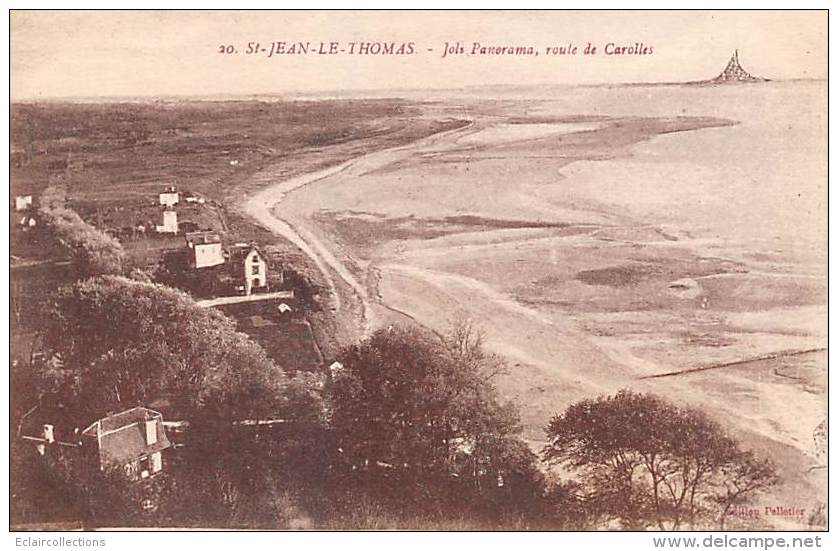 Saint Jean Le Thomas       50      Panorama Et Route De Carolles - Andere & Zonder Classificatie