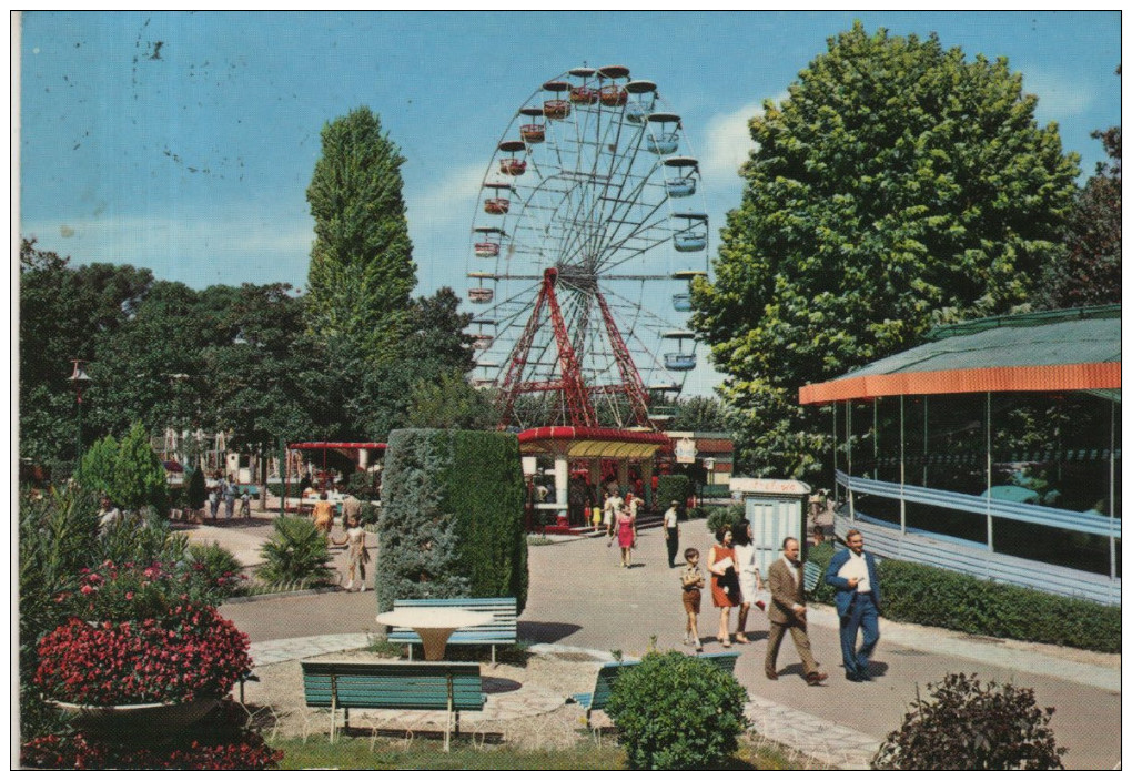 LAZIO ROMA  EUR  LUNEUR  LUNA PARK PERMANENTE DI ROMA  1969 - Parchi & Giardini