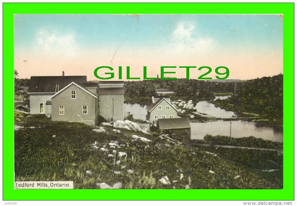 BEDFORD MILLS, ONTARIO - A. L. MERRILL IN 1919 - - Autres & Non Classés