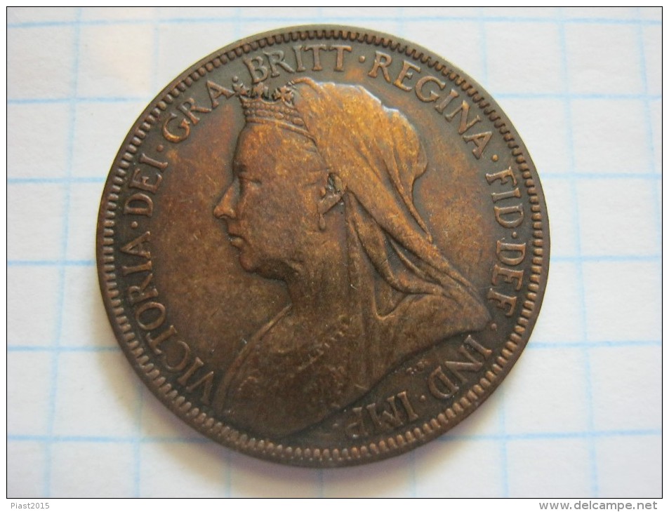 United Kingdom ½ Penny 1901 - C. 1/2 Penny