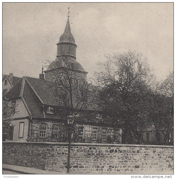 ALTE POSTKARTE MELLE STADTKERN KIRCHE GESCHÄFT L. H. W. Kn... Ansichtskarte AK Cpa Postcard - Melle