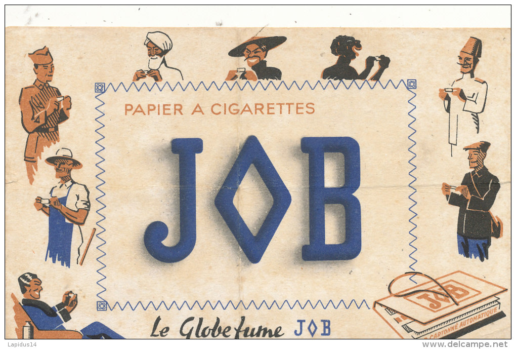 BU 1395 /  BUVARD   PAPIER A CIGARETTES  J  O  B. - C