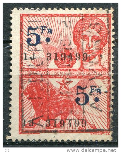 BELGIQUE - Taxe Fiscale  5 Francs - Annulé à Anvers - Stamps