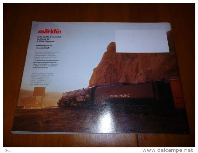 CB8 Catalogue Marklin Nouveautés 2001 116 Pages - Train - Modélisme - Wagon - Français