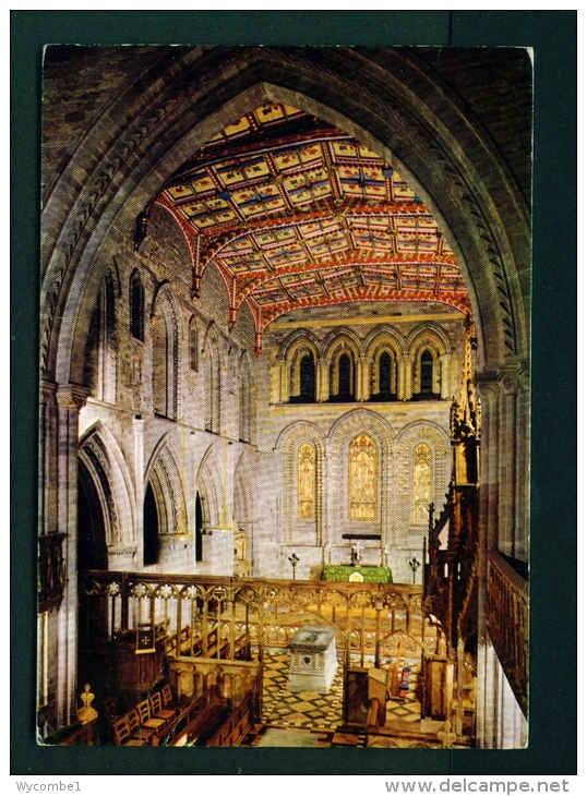 WALES  -  St David's Cathedral  The Presbytery  Unused Postcard As Scan - Pembrokeshire