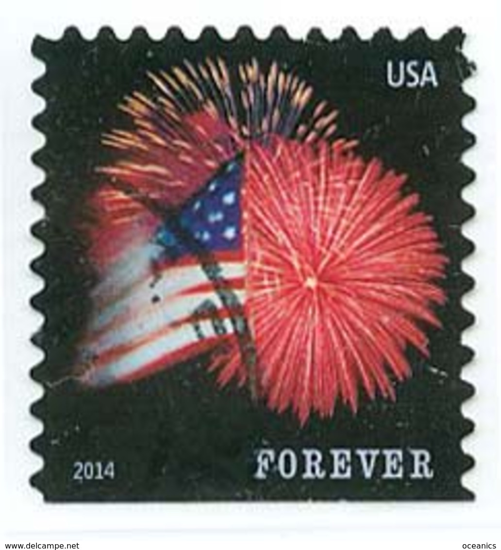 Etats-Unis / United States (Scott No.4855 - Feux D'artifice / Fireworks) (o) Carnet / Booklet P3 - Gebruikt