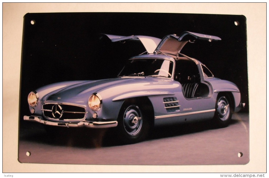 Plaque Métal "Mercedes Benz 300 Sl" - Tin Signs (after1960)