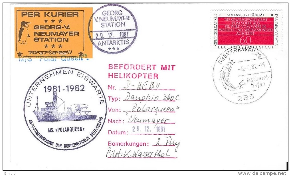 UNTERNEHMEN EISWARTE 1981-1982 - Other Means Of Transport