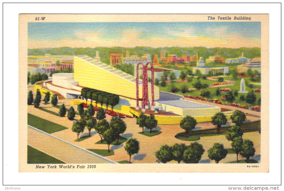 Etats Unis: New York, New York World's Fair 1939, The Textile Building (15-3888) - Expositions