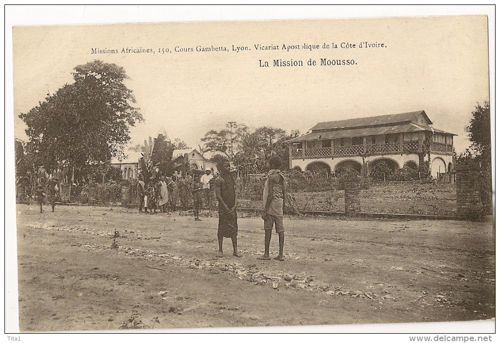 S3866 -  La Mission De Moousso - Mission Africaine Lyon Vicariat Apostolique De La Côte D' Ivoire - Côte-d'Ivoire